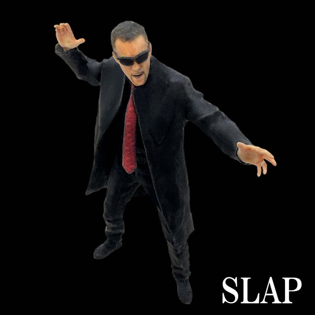 蝶野正洋 3Dフィギュア ビンタ編