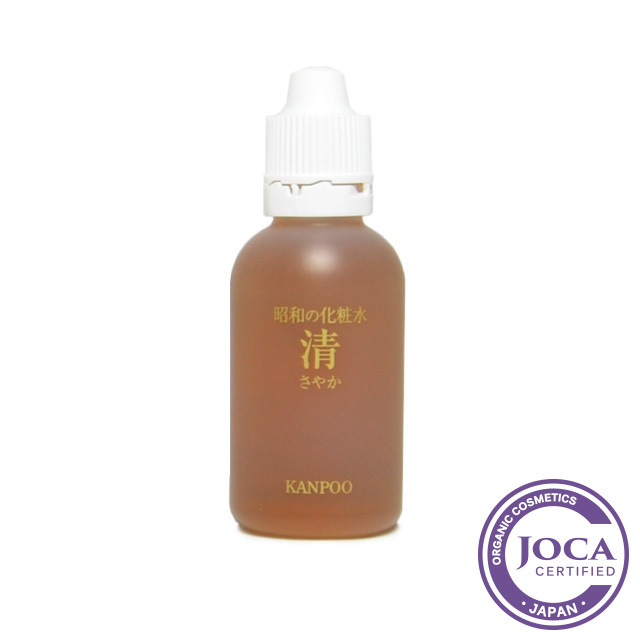 オーガニック生活便：脂性、ニキビ肌用化粧水「清」（さやか） 50ml 漢萌