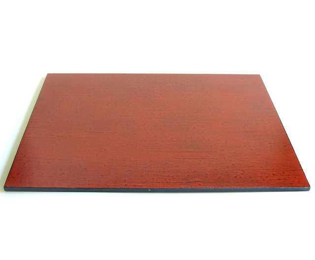 両面板膳 布着せ 根来曙 木製 ランチョンマット（製造中止） 漆器の井助