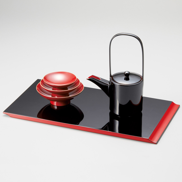 屠蘇器揃 松竹梅 木製 漆塗り (製造中止) 漆器の井助