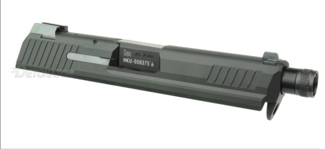 DETONATOR 東京マルイ HK45 対応 HK45 Tactical スライドセット BK