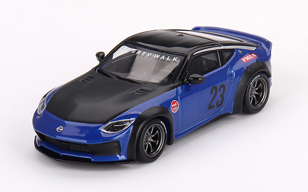 MINI GT 1/64 Nissan Z LB☆NATION WORKS セイランブルー(右ハンドル