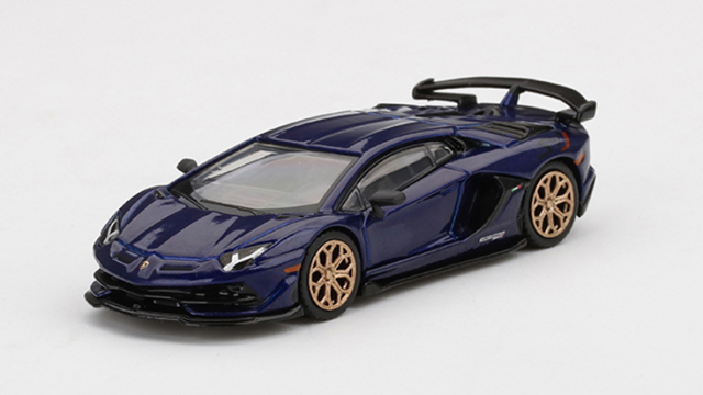 MINI GT 1/64 ランボルギーニ アヴェンタドール SVJ Viola Aletheia