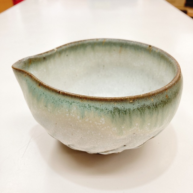 抹茶を点ててシェア！ 正村 アーティーチョーク 片口抹茶碗（美濃焼