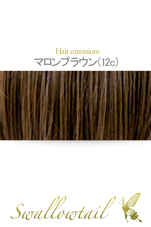 マロンブラウン】毛束【コスプレ】【高温耐熱!!高品質コスプレ☆フル