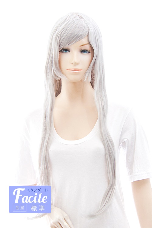 クラシックシルバー】ロングストレート【ウィッグ】【高品質コスプレ