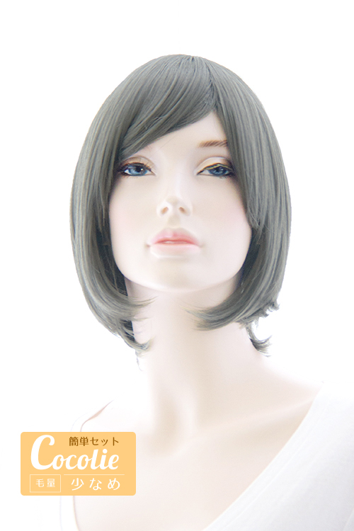 オックスブラック】[コスプレ ウィッグ]ライトショート【高温耐熱!!高