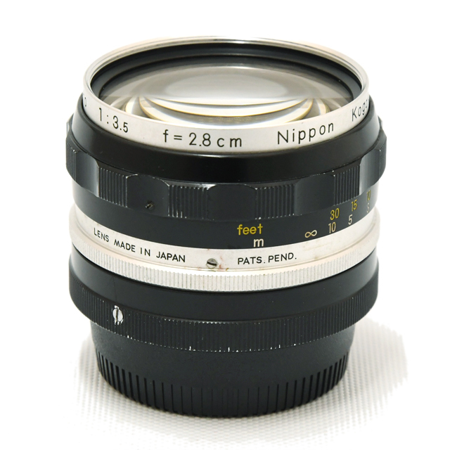 中古】ニコン レンズ NIKKOR-H Auto 28mm F3.5【C】