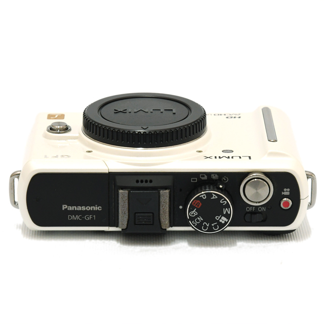 中古】パナソニック ミラーレス一眼 LUMIX DMC-GF1 ホワイト【A】
