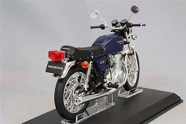 青島文化教材社 スカイネット 1/12 ホンダ CB400FOUR バーニッシュブルー