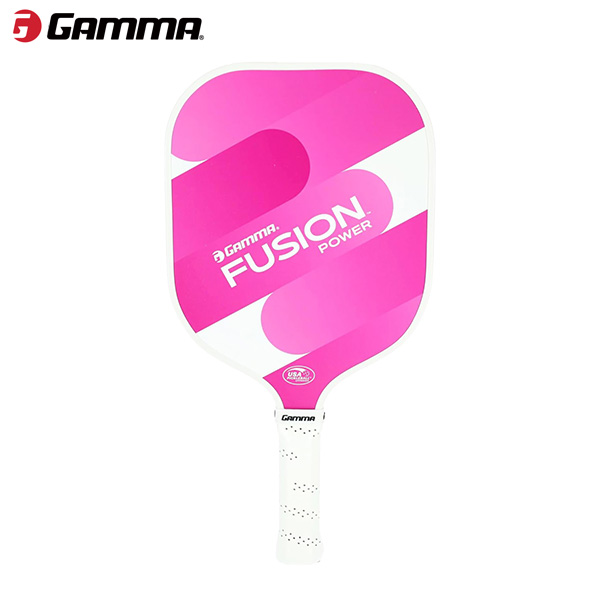 即納】 GAMMA ピックルボールパドル FUSION POWER (ピンク) 送料無料