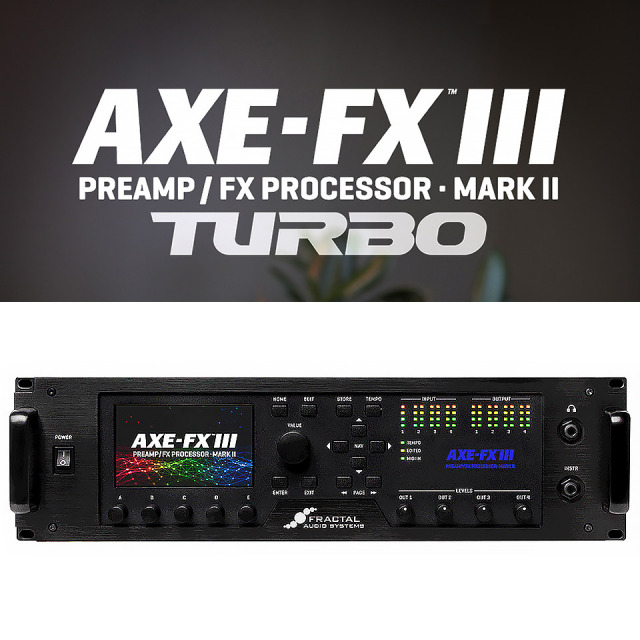 FRACTAL AUDIO SYSTEMS/Axe-Fx III MARK II TURBO Edition【お取り寄せ