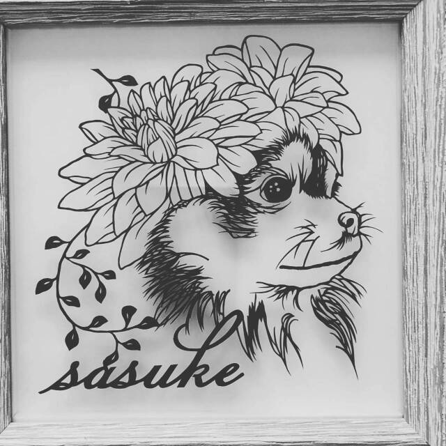 完全ハンドメイド・オーダーメイド この道30年の匠による精密切り絵