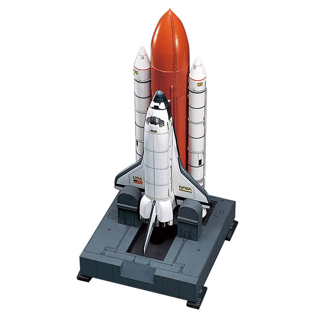 宇宙模型】スペースシャトル プラモデル2200 ブースター付き 宇宙の店