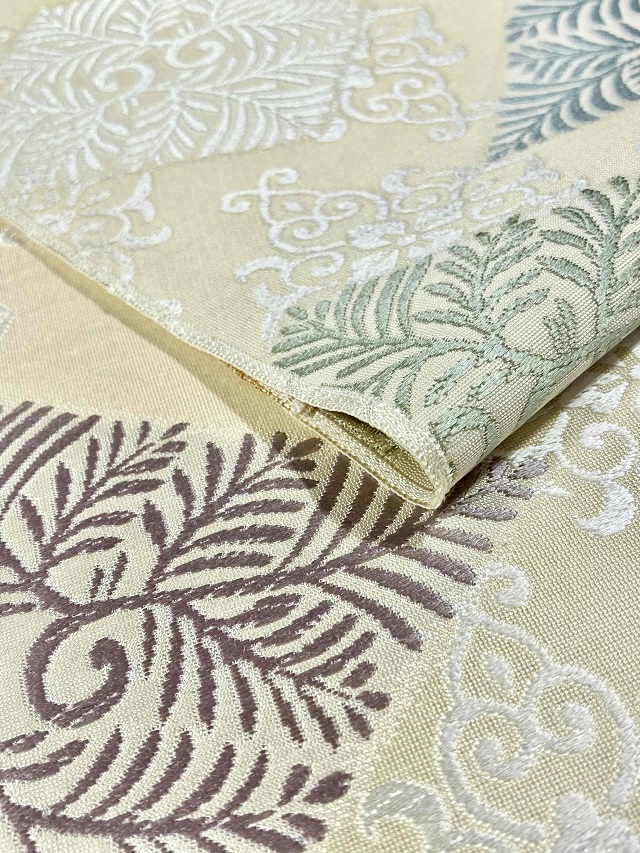 志都香 若松菱文様 西陣織 九寸名古屋帯 ｜着物専門店スポットガーデン