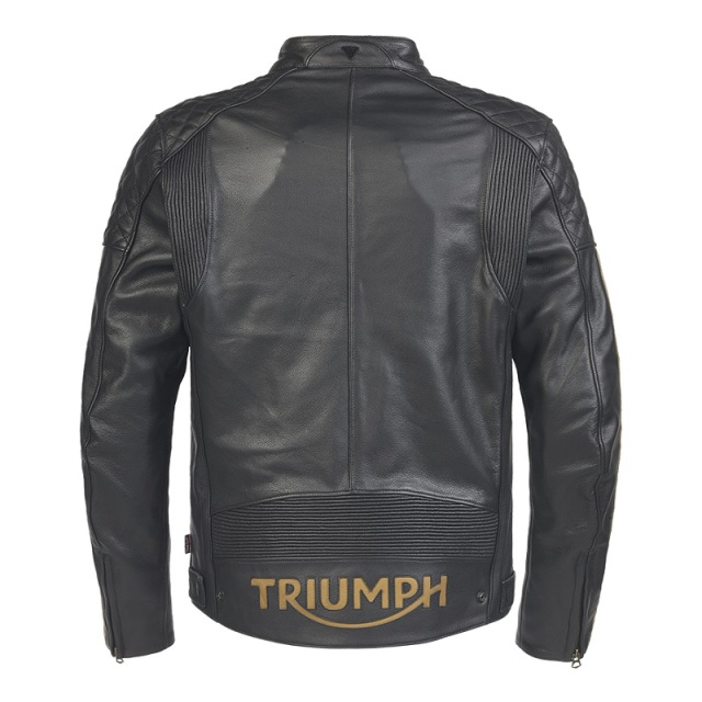 トライアンフジャケット：BRADDAN SPORT JACKET BLACK / GOLD