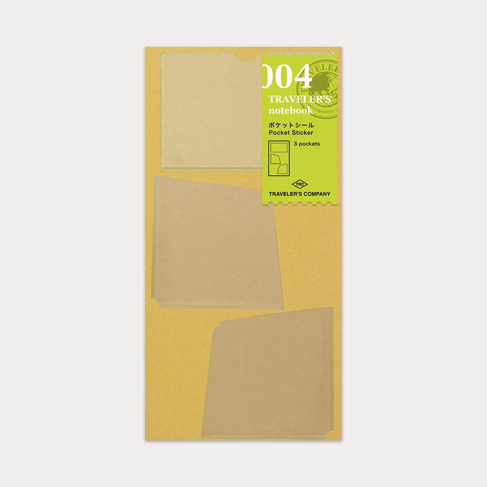トラベラーズノート リフィル ポケットシール (14248006)