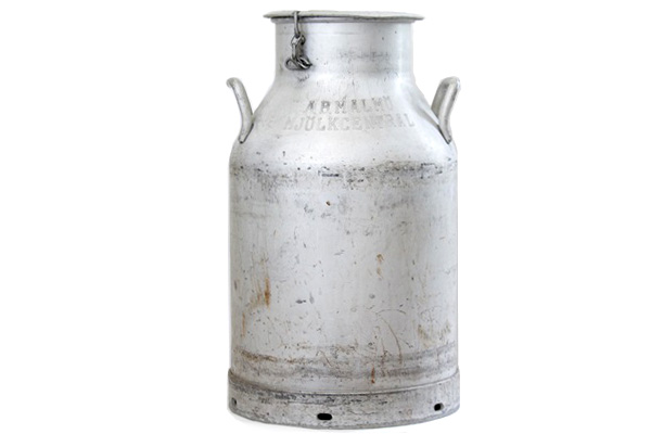 北欧ヴィンテージ ミルク缶 / スウェーデン 大 ※プラス送料全国一律1,100円