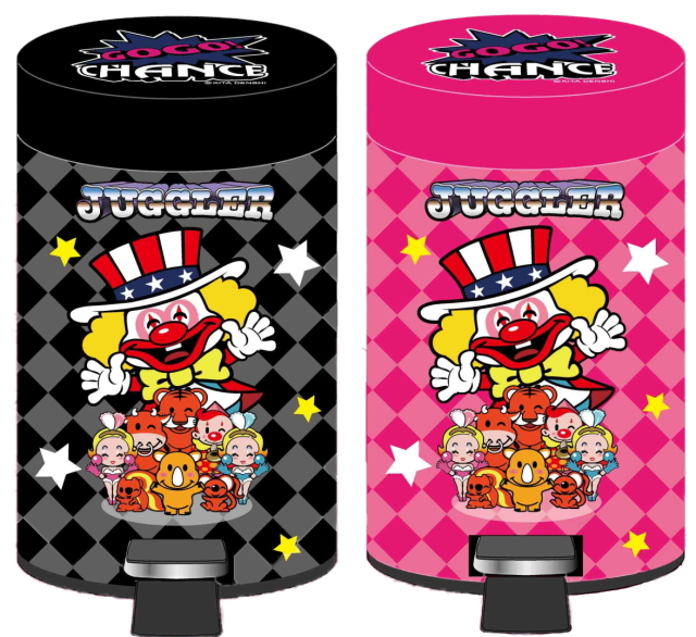 ジャグラー ゴミ箱 ペダル式 ダストボックス 第4弾 SDバージョン