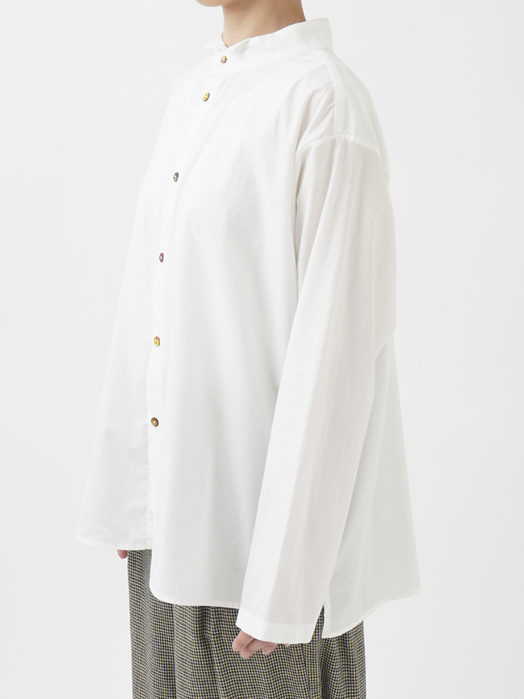 60sチューインローン スタンド襟シャツ