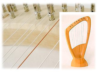 058】コロイ/キンダーハープ7弦（キンダーライアー）/ライアーケース