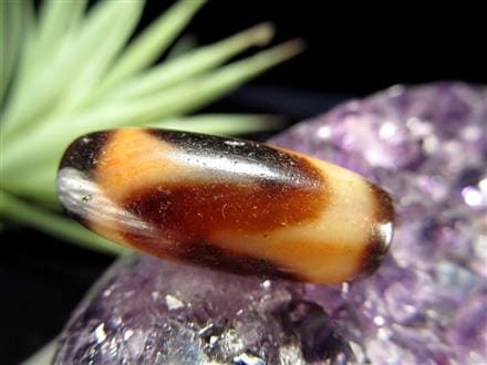 限定販売！唯一の逸品】◇まるで老天珠の風合い◇天然瑪瑙×職人技