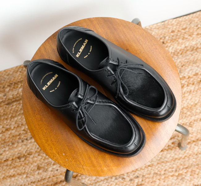 KLEMAN クレマン PADRINI パドリーニ チロリアンシューズ BLACK