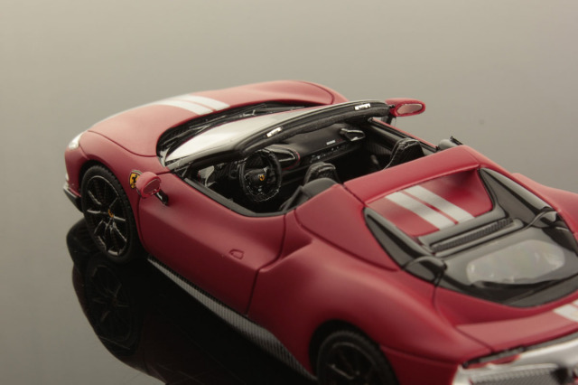 ルックスマート LS538G 1/43 フェラーリ 296GTS ロッソ F1-75