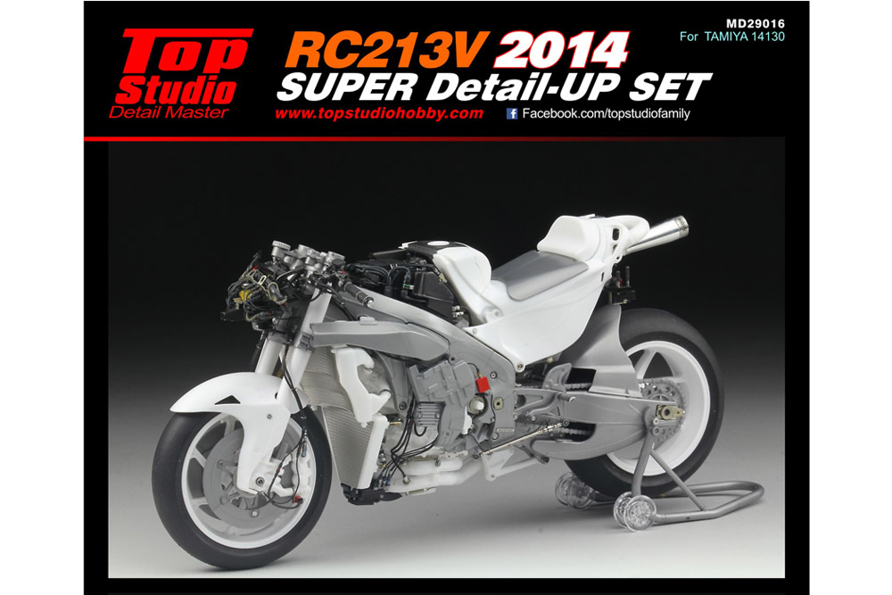 TOP STUDIO MD29016 1/12 RC213V 2014 Super Detail-up set ミニカー