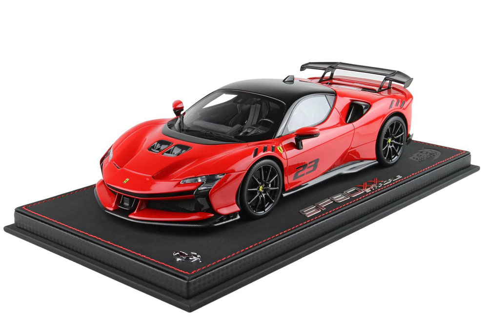 BBR P18237BV 1/18 Ferrari SF90XX Stradale Rosso Corsa n.23 Limited