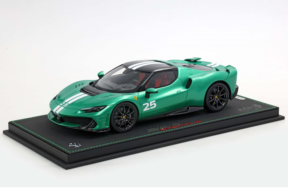 予約商品 ** BBR P18269AV 1/18 Ferrari 296 Speciale showcar Verde