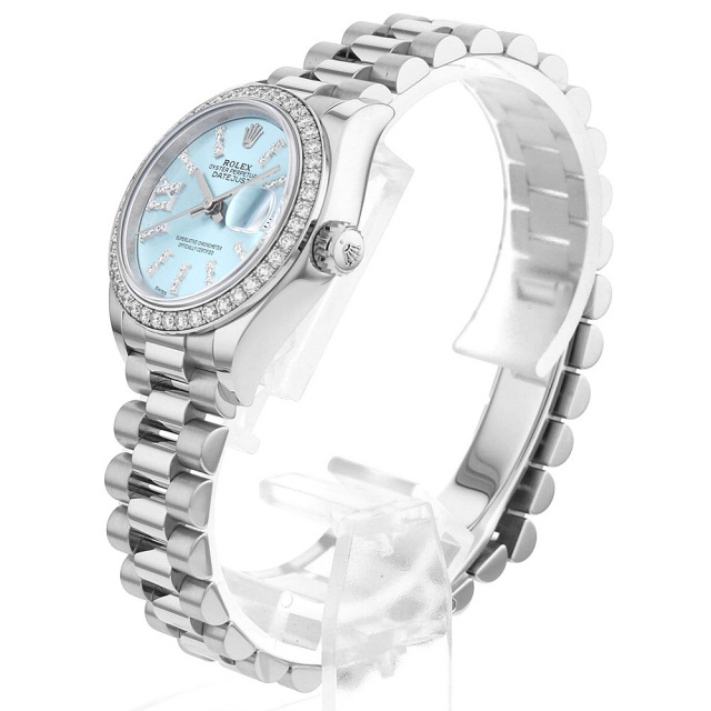 279136RBR アイスブルー ROLEX（ロレックス）デイトジャスト28 バー