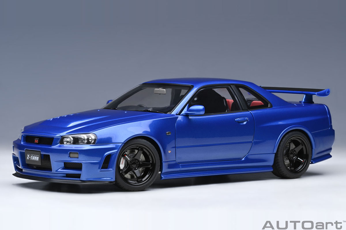 オートアート 1/18 ニッサン スカイライン ニスモ R34 GT-R Z-tune