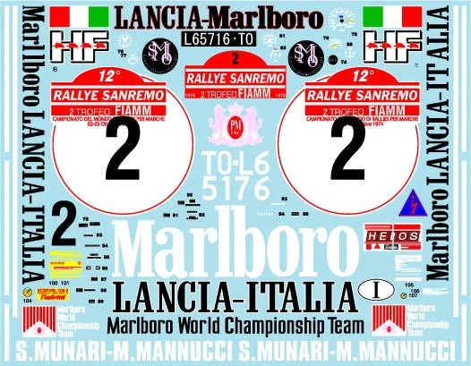 ミュージアムコレクション 1/12 ランチア ストラトス マルボロ