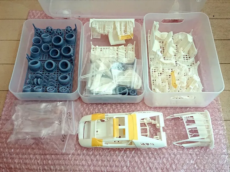 yuyuSuSuデザイン 1/24 3Dプリントキット トヨタ EX-7 東京モーター