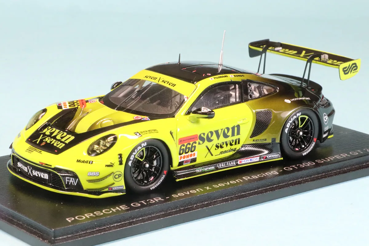 スパーク 1/43 seven x seven Racing PORSCHE GT3R スーパーGT 2025