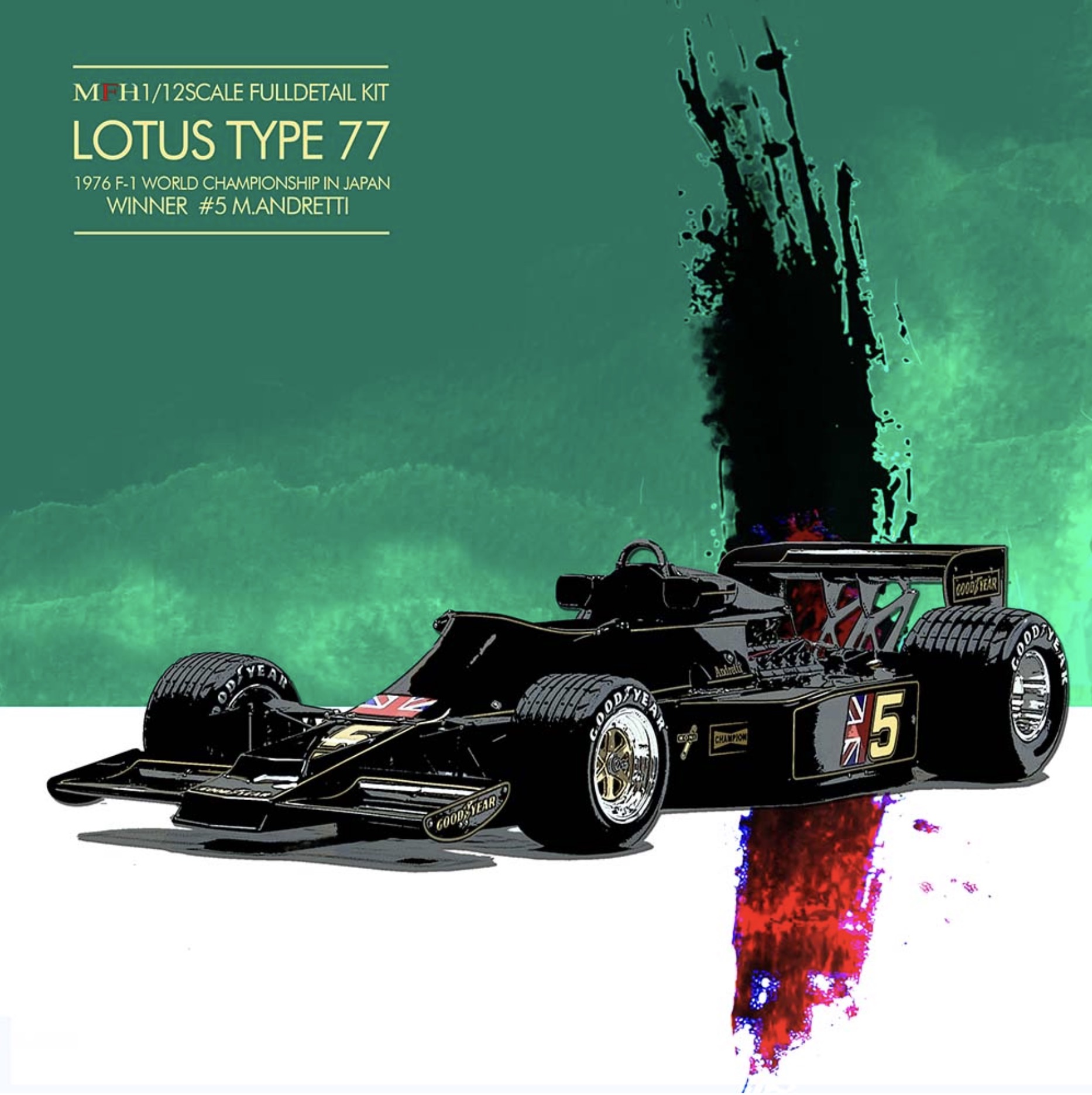 モデルファクトリーヒロ 1/12 フルディティールキット ロータス 77