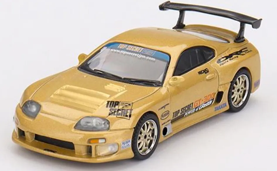 予約 MINI-GT 1/64 トップシークレット トヨタ スープラ (A80) GT-300