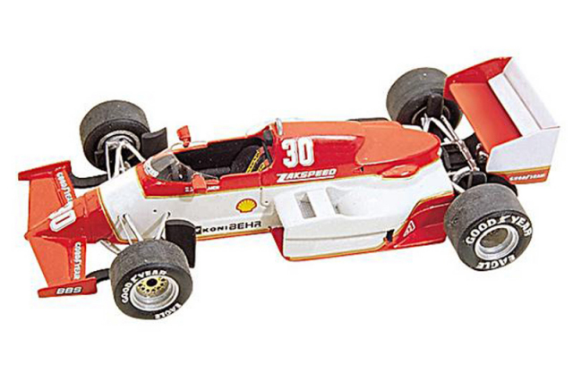 タメオ 1/43 メタルキット ザクスピード ZK881 モナコGP 1988 B