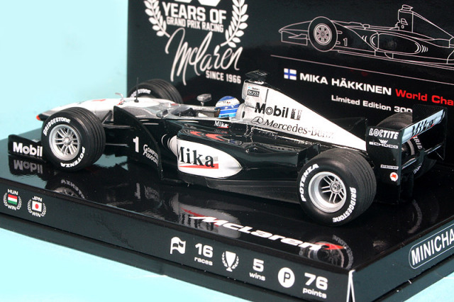 ユーロスポーツ特注ミニチャンプス 1/43 マクラーレン ホンダ MP4/14