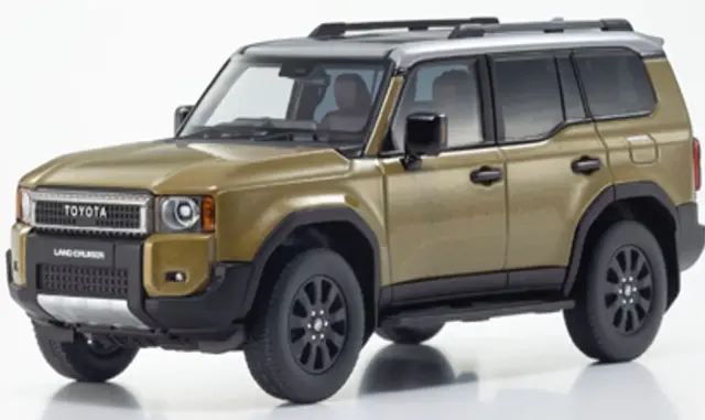 京商 1/43 トヨタ ランドクルーザー 250 ZX オプションホイール Ver