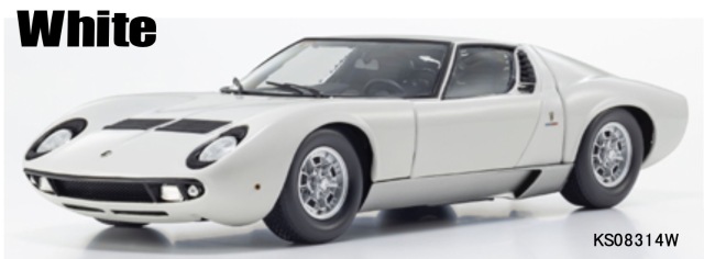 稀少廃番 KYOSHO ランボルギーニ カウンタック LP400 ホワイトボディ