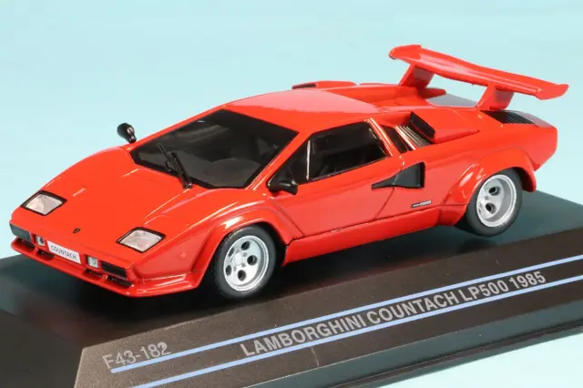 京商 1/64 ランボルギーニ カウンタック LP500S レッド ブンカ64