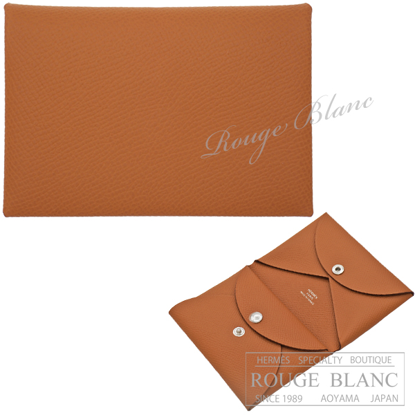 エルメス カルヴィ デュオ カードケース 名刺入れ コインケース