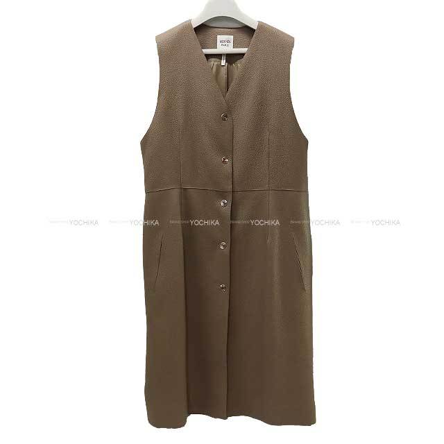 2024年 春夏 新作 HERMES エルメス ベスト レディース ロングジレ