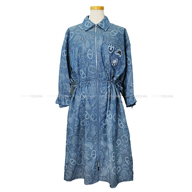 HERMES エルメス ワンピース ドレス シャツ コート キャンディ