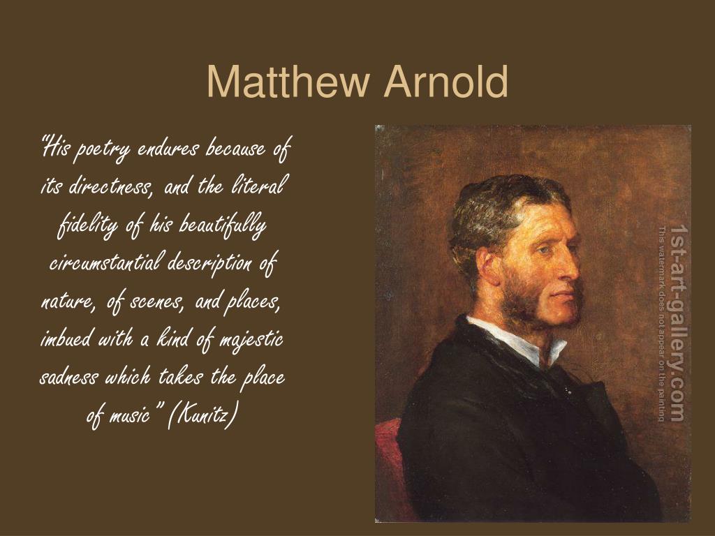 PPT - Matthew Arnold PowerPoint Presentation, free download - ID