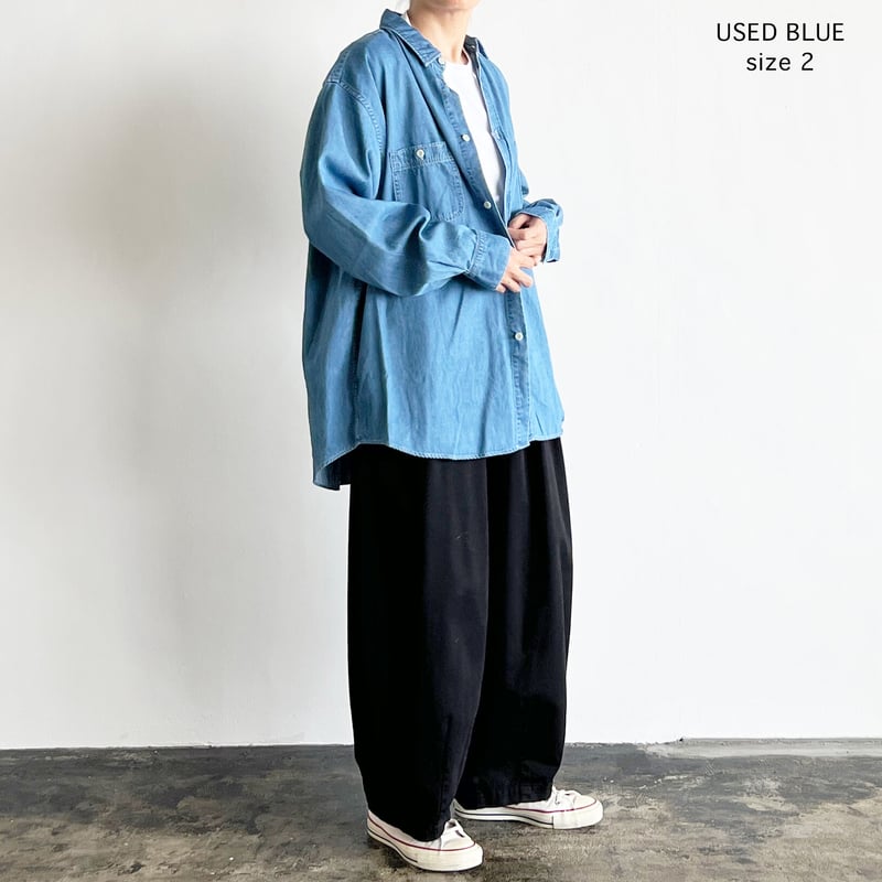 DENIM WORK SHIRT（デニム ワークシャツ ）A32311 | HARVESTY