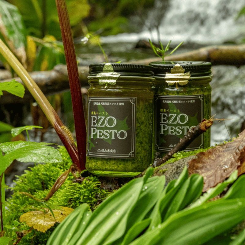 堀山楽商店, EZO pesto70g 行者にんにくペースト | Purveyors