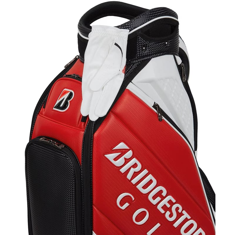 BRIDGESTONEゴルフ ツアーレプリカキャディバッグ コーポレートカラー